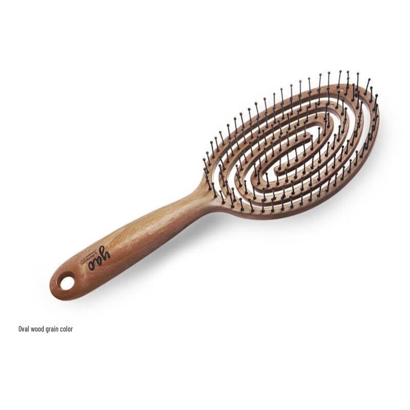 Массажная расческа Yao Овальная полая