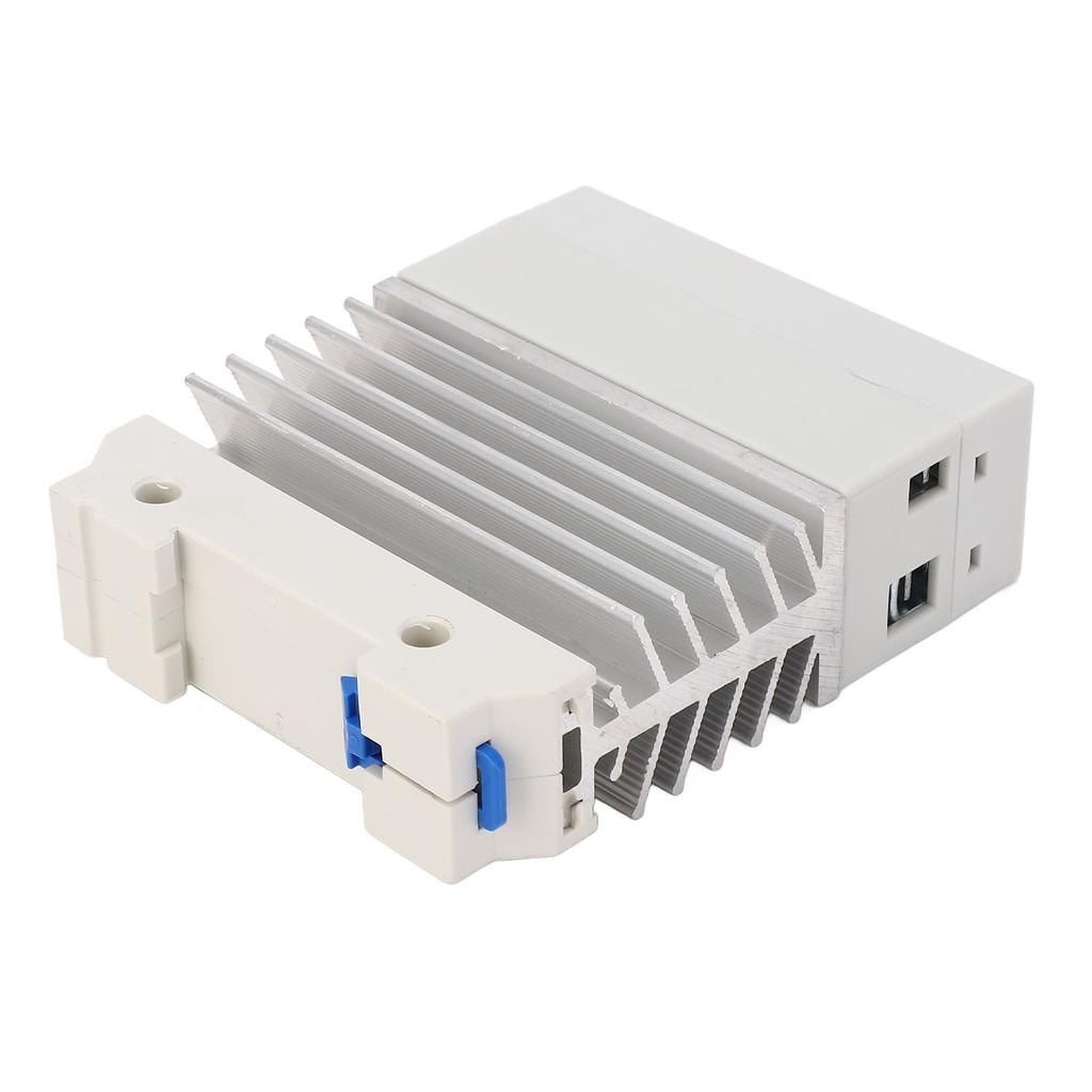 Solid State Relay 80A 3‑32VDC Input 5‑220VDC Output 35MM Rail Mounting DC To DC SSR with Heatsink