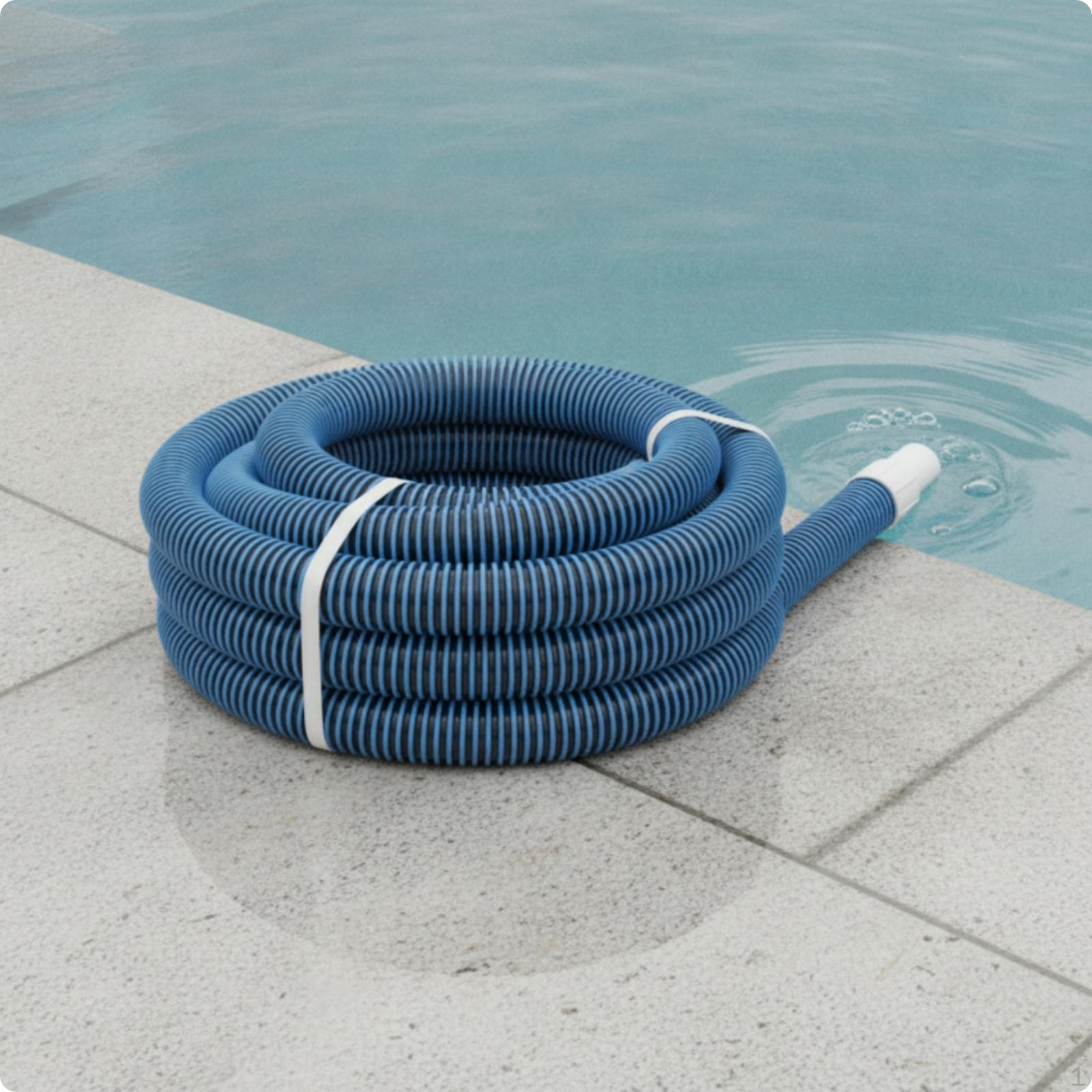 Pool Vacuum Hose Corrugated with Fittings Flexible