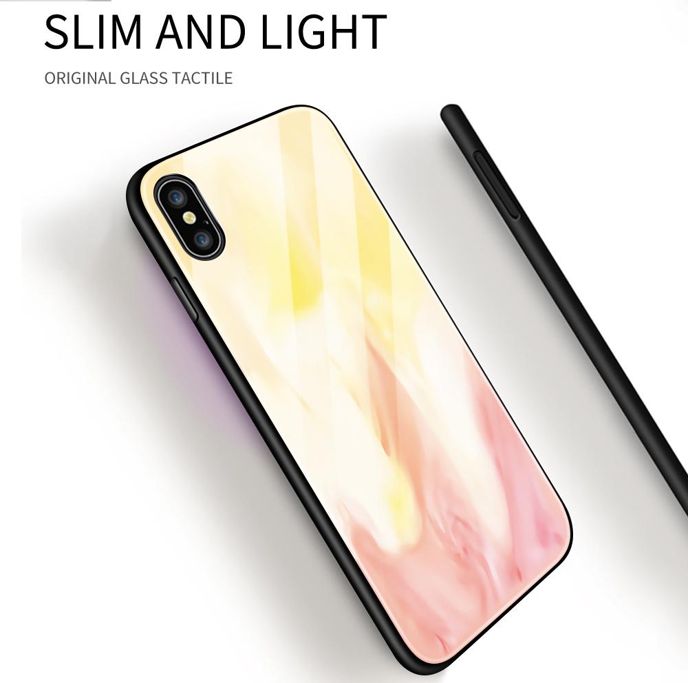 Tempered Glass Phone Case For OPPO Reno13 Reno14 Realme 11 12Pro 14 GTNeo6 C21Y C53 C75 OnePlus Nord2 NordCE3Lite Soft Edge Shockproof Smooth Shell