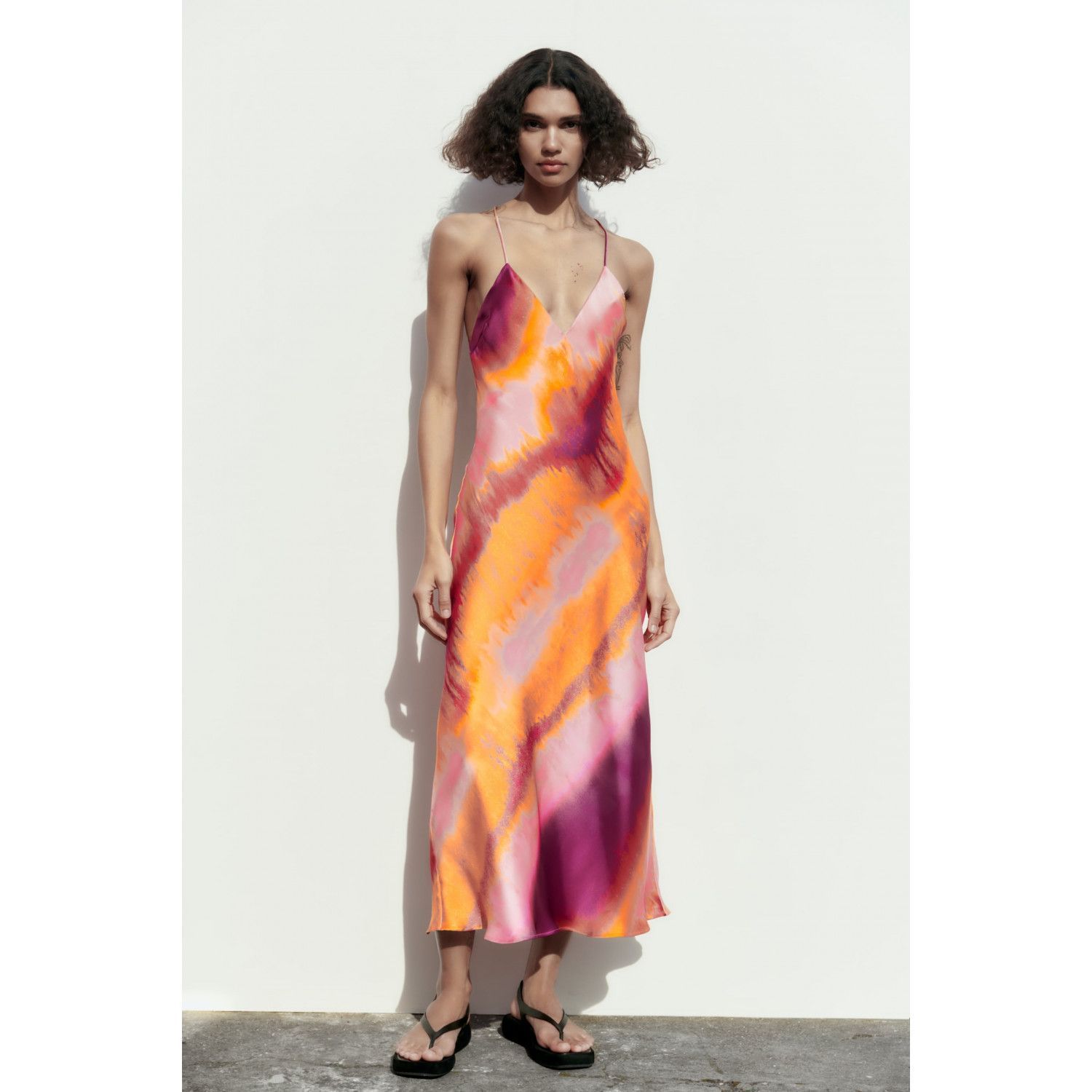 

SATIN CAMISOLE DRESS