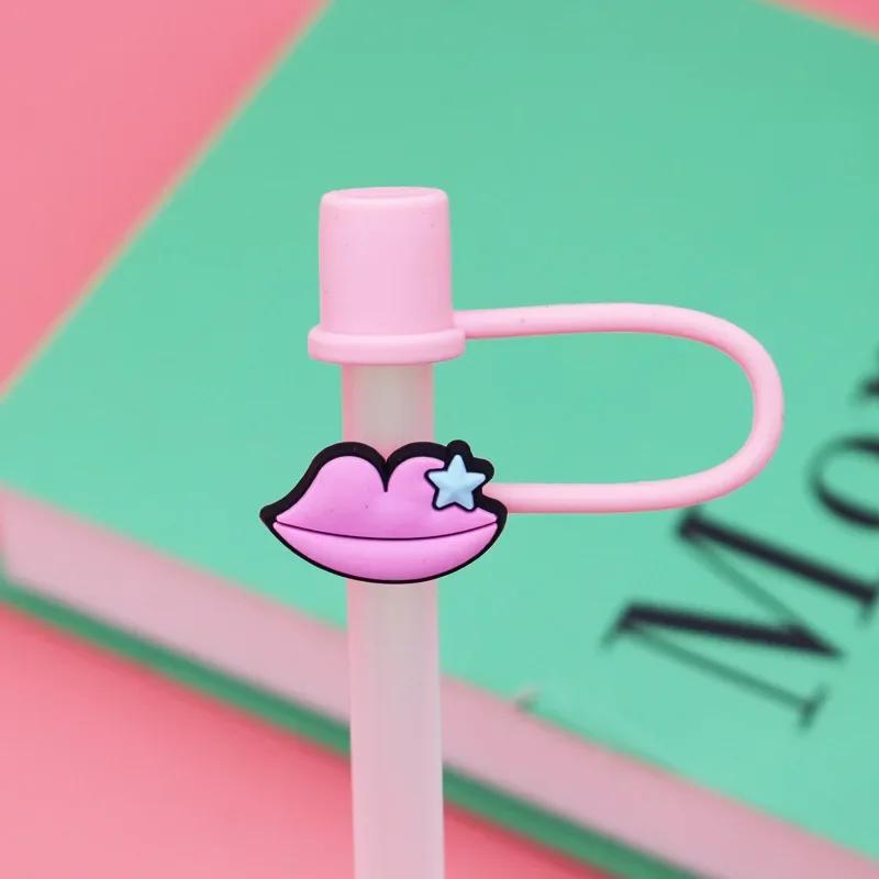 1PC Silicone Straw Plug for Water Glass Bottle Flower Shape Drinking Dust Cap Straw Tips Cover Cup Accessories for 6-8mm Straws