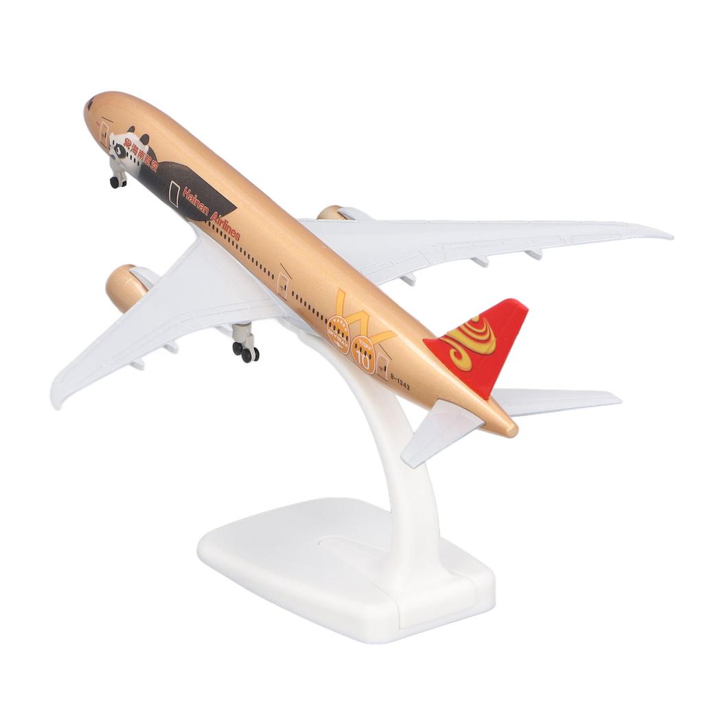 787 Alloy Airplane Model with Landing Gear Stable Base Realistic Highly Collectible Metal Diecast