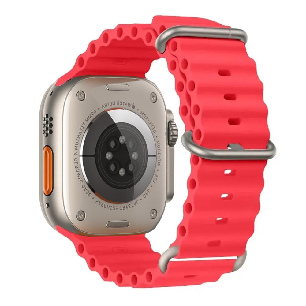 Ocean Band for Watch Ultra 3 Series 11 10 9 7 8 6 SE 49mm 45mm 46mm 42mm 44mm 40 41 Silicone Bracelet Correa iWatch Strap