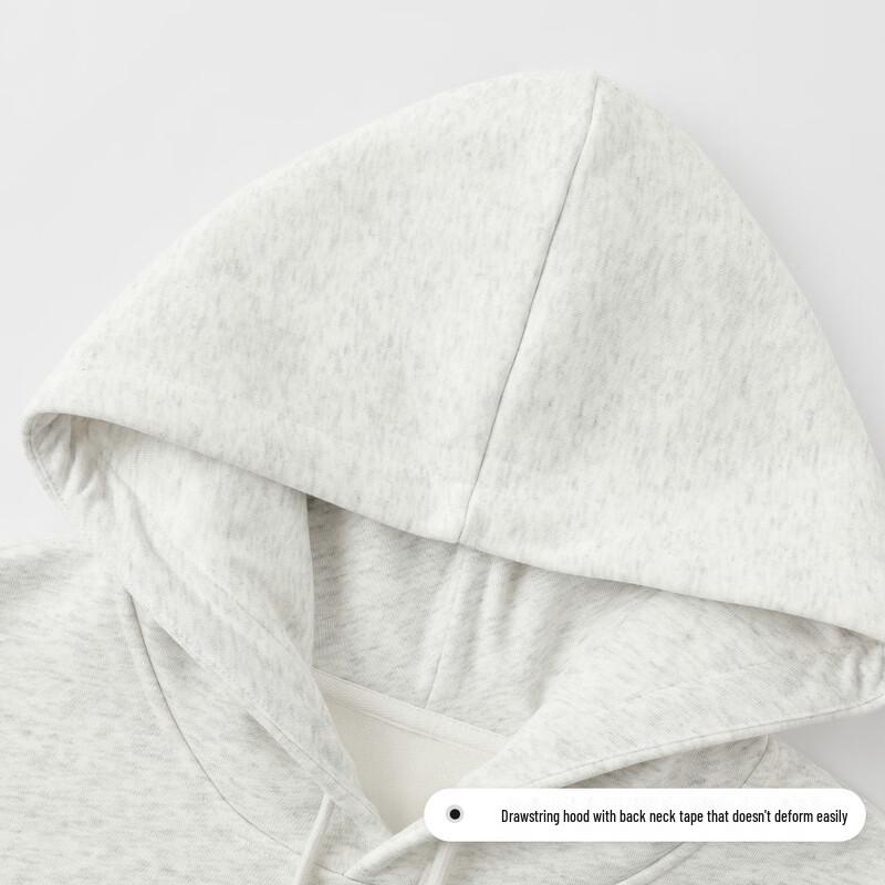 FivePlus Women's Solid Color Fleece-Lined Hooded Sweatshirt