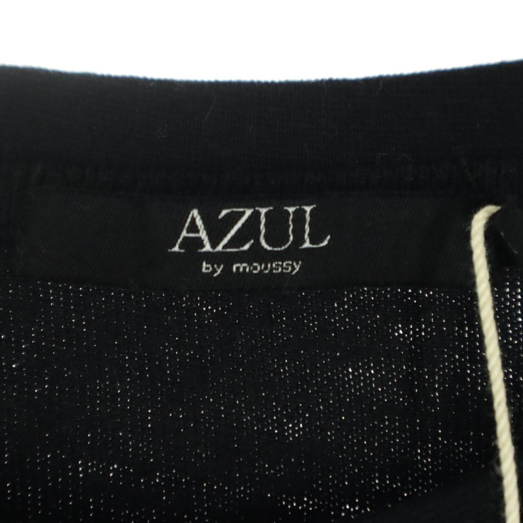 unused AZZURE Star pattern Short sleeve Round neck T-shirt M Black series Men's Used