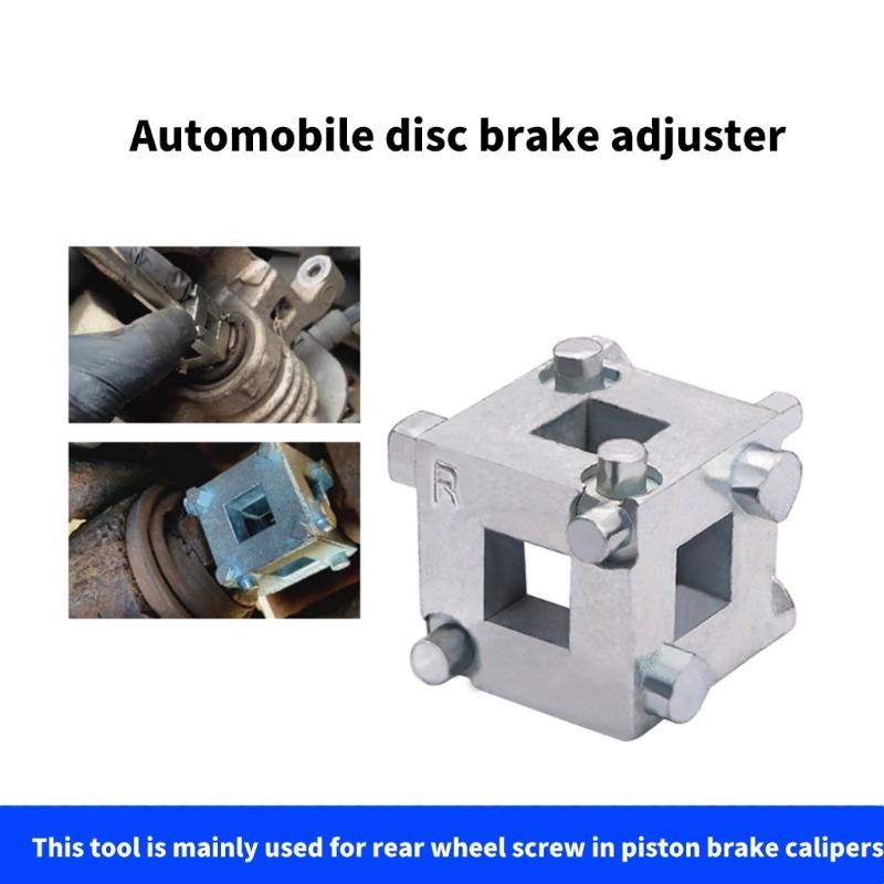 Heavy Duty Professional Ratcheting Brake Caliper Tool For Car Motorcycle Disc Brake Systems High Strength Metal Material