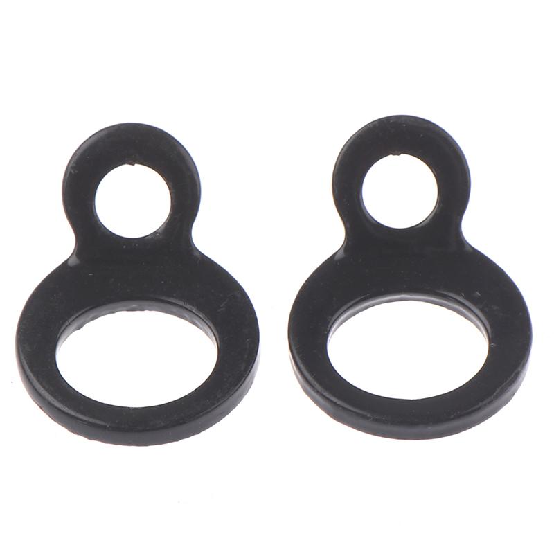 1 Pair Carbon Steel Tie Down Strap Rings For Motorcycle Dirt Bike Atv Utv