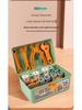 Children’s Interlocking Building Blocks Nut Assembly Tool Set, Pretend Play Screw Driving Repair Toy, Ages 3-6.