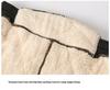 Men's Lambswool Winter Set: Warm Cotton Jacket and Pants for Elderly, Multi-Pocket Design
