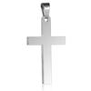 Gold Electroplated Stainless Steel Cross Necklace for Men and Women - Trendy European & American Fashion Accessory