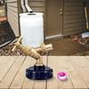 Brass 1/2 inch IBC Tap Valve Accessory for Water Dispensing Compatible with Various Buckets Outdoor Faucet Spout and Adapter Cap