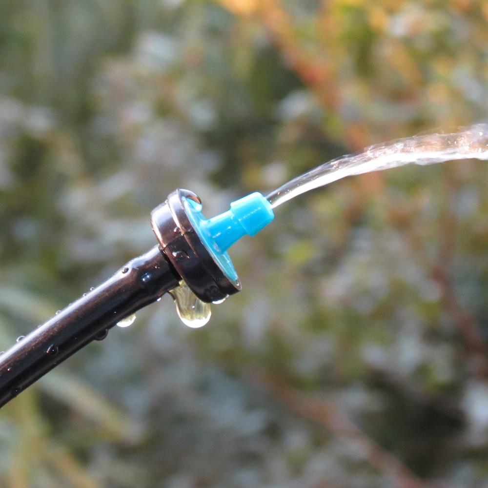 4/6/8/10/20/30/40/50/60L Fixed Flow Pressure Compensating Drip Emitter Self-Cleaning Durable Gardening Irrigation Flow Dripper