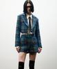 UNTAGE Check Tweed Shorts [Blue(Woman)]_Uws-Fp05