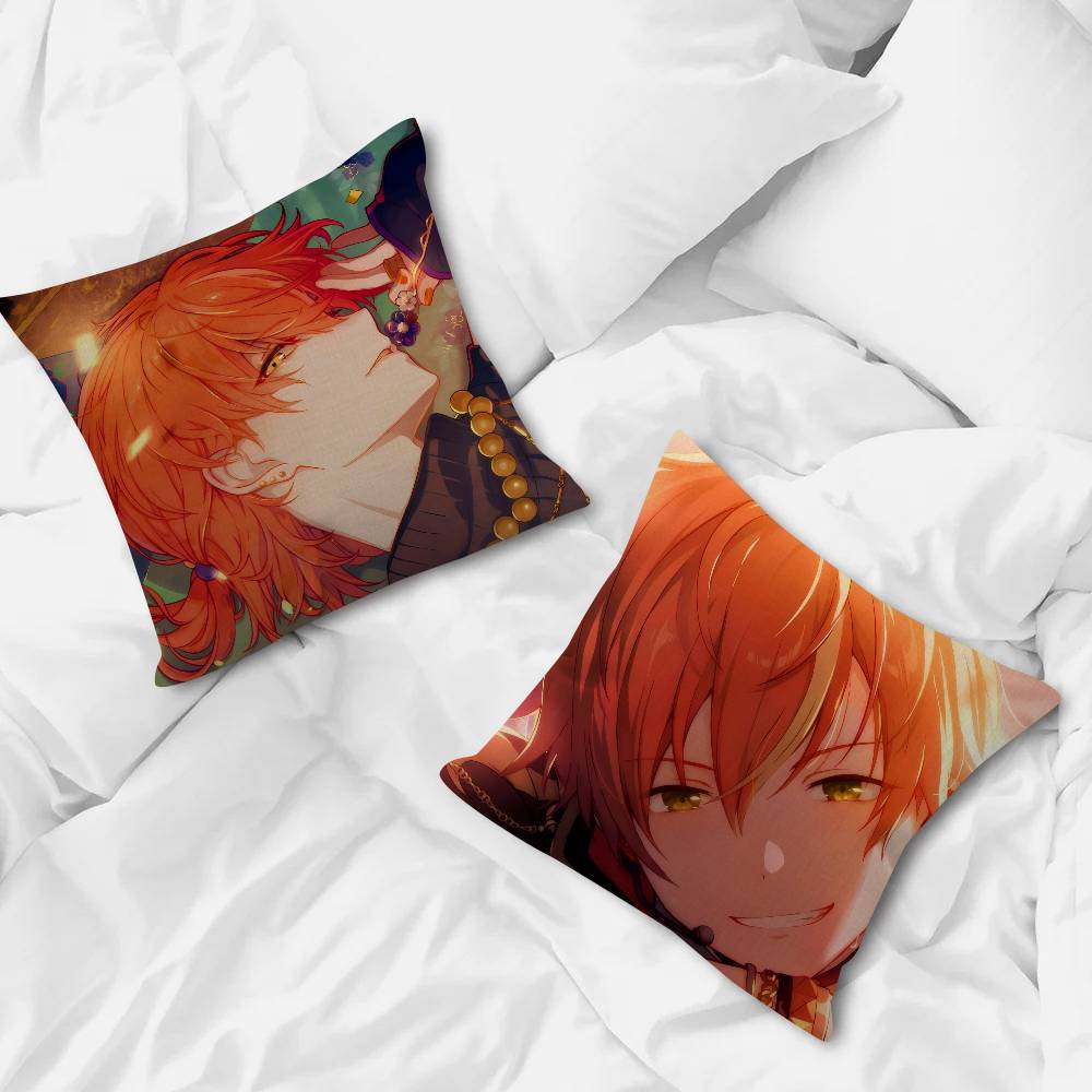 Anime singer Akito Shinonome Pillow Cushion Cover Pillowcase Living Room Sofa Home Decor Customized