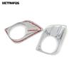 For Toyota Land Cruiser Prado 150  LC150 J150 2010-2012 2013 Chrome Front Fog Light Lamp Cover Trim Foglight Bezel Accessories