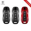 T-Carbon Carbon Fiber Key Sleeve for Porsche Macan EV Key Shell