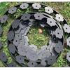 5/10M Fixed Garden Barrier Lawn Grass Plastic Edging Border Landscape Edging Garden Edge Kit With Anchoring Spikes Easy Install