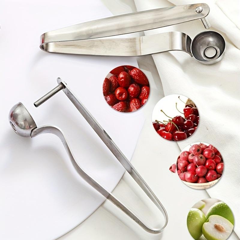 Multifunktionales Jujube-Lochfraßgerät aus Edelstahl für Kirschen, Handpressen des Kernentferners, Haushalts-Enucleator, Küchen-Backwerkzeug