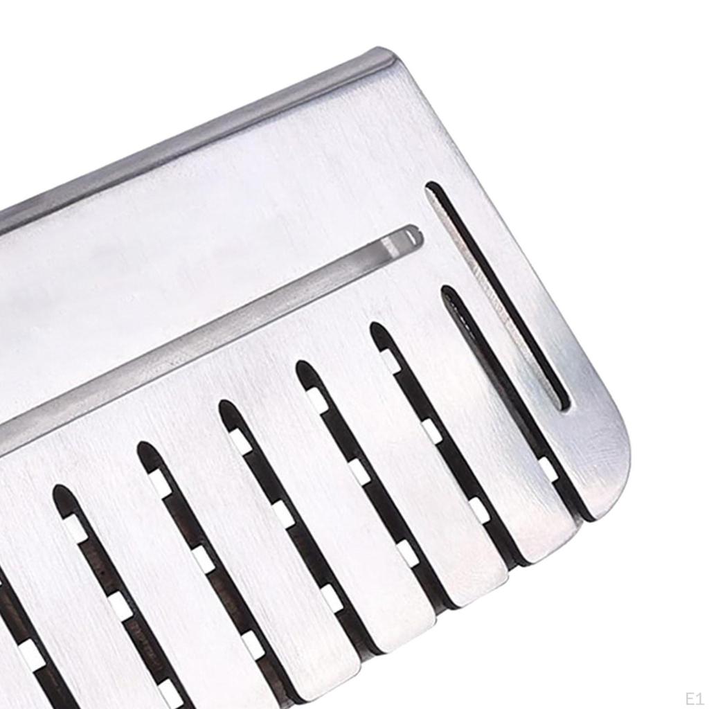 Griddle Grease Gate Goalie Blocker Plate Heavy Duty Accessories Food