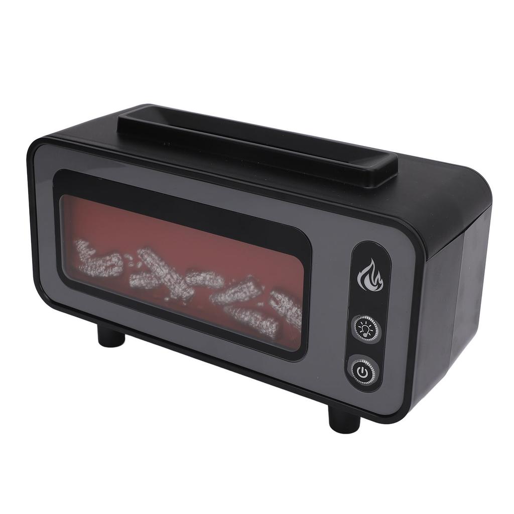 Fireplace   Diffuser Vintage Flame Essential Oil USB Humidifier 200ml for  a Home  