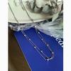 Style Geometric Snake Chain Necklace For Women With Titanium Steel Durability