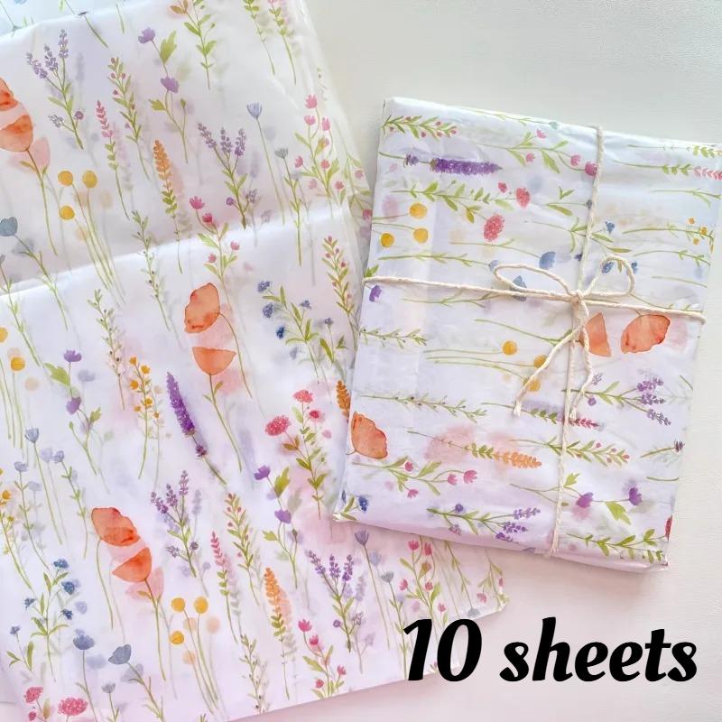 10/20 Sheets Lavender Tissue Paper for Crafts & Gift Wrap, 14x20 Inch, Semi-Transparent Decorative Sheet, Wedding, Birthday