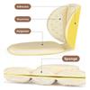2-in-1 heel sticker, high heels thickened, anti-wear and anti-wear, no heel adjustment, half-size pad dispensing glue, anti-skid heel sticker