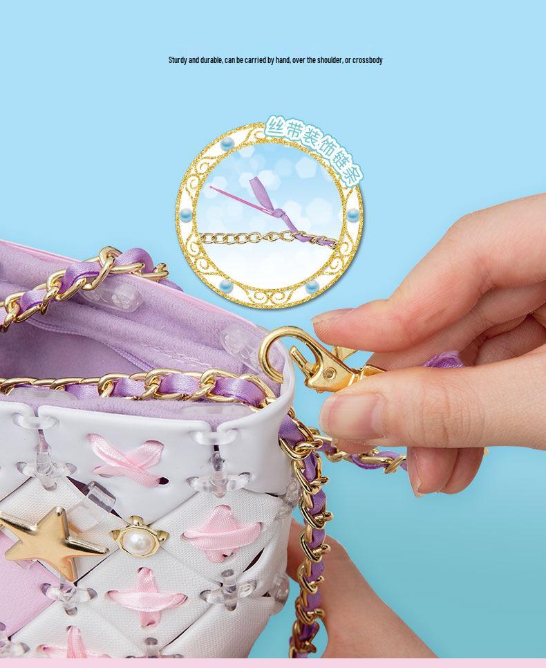 Japan Pacherie DIY Patchwork Bag for Girls Aged 5-10 - Handmade Toy