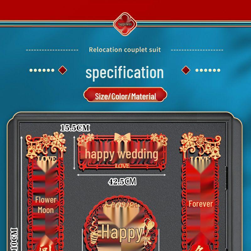 High-End Newlywed Gate & Room Decoration Set