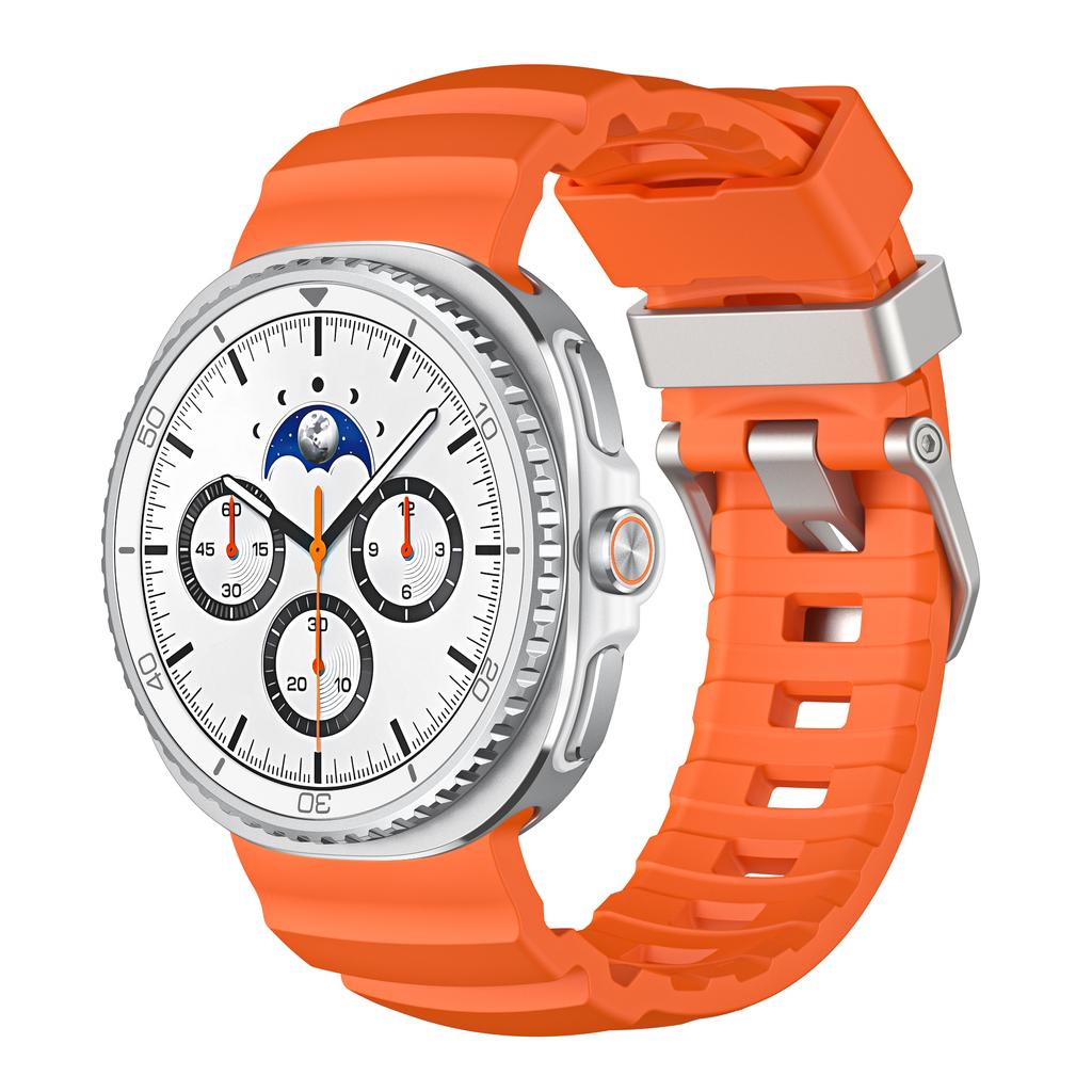 Trail Silikonarmband für Samsung Galaxy Watch 8 44mm 40mm Sportarmband Gürtel für Galaxy Watch 8 Classic 46mm Original-Uhrenarmband