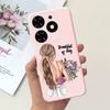 For Tecno Spark Go 2024 Case BG6 New Fashion Candy Painted Cover Soft TPU Phone Case For Tecno Spark Go 2024 Fundas 6.6'' Bumper