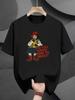 Casual Cotton T-shirt with Humorous Print - "So You Know How To Bend" Design