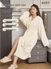 Unisex Pocket Hooded Bathrobe - Soft and Comfortable, Essential for Home