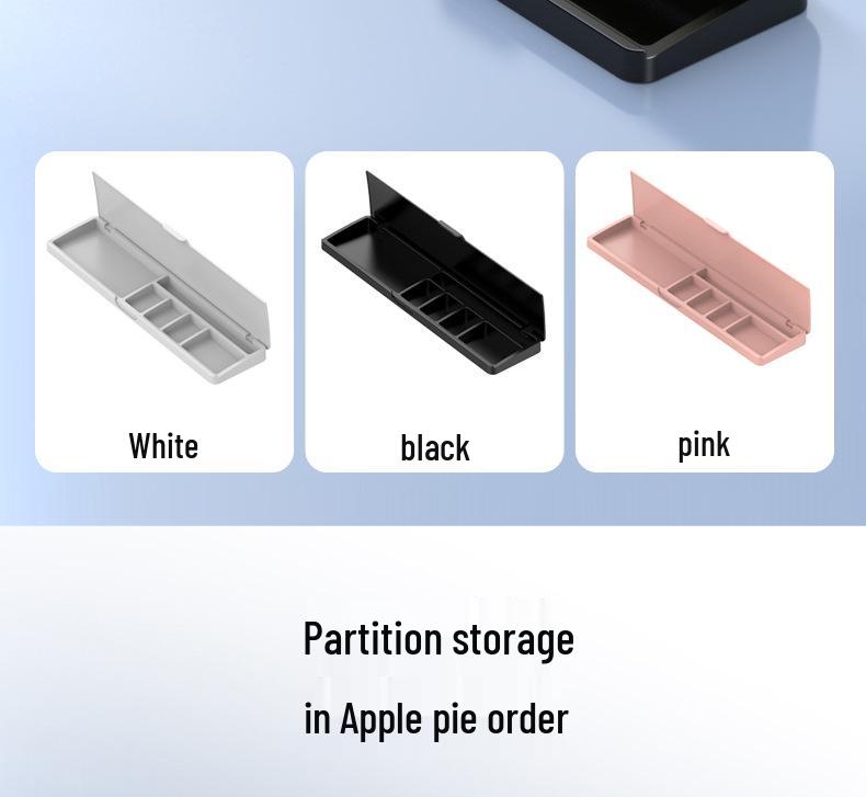 Women's 87-Key Mechanical Keyboard Wrist Rest & Desk Storage Box for Office Typing and Coding.