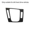 Carbon Fiber Interior Gear Shift Frame Cover Trim For BMW 3Series E46 1998-2005
