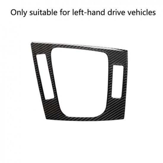 Carbon Fiber Interior Gear Shift Frame Cover Trim For BMW 3Series E46 1998-2005