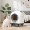 Self-Cleaning Cat Litter Box with App Control, 80 L, Odor Elimination, for Multiple Cats