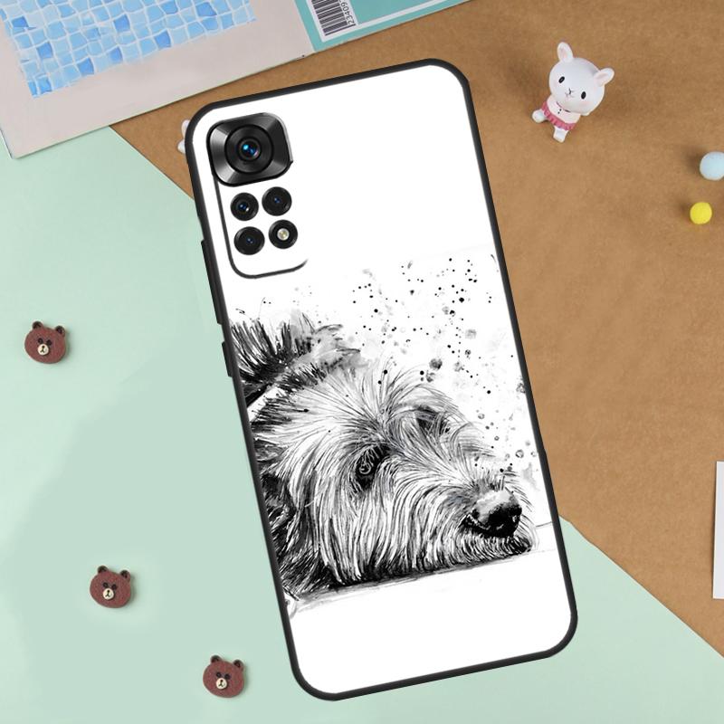 Irischer Wolfshund Hundehülle Für Xiaomi Redmi 14C 10C 12C 13C Hülle Für Redmi Note 13 Pro 14 9 10 11 12 10S 11S 12S