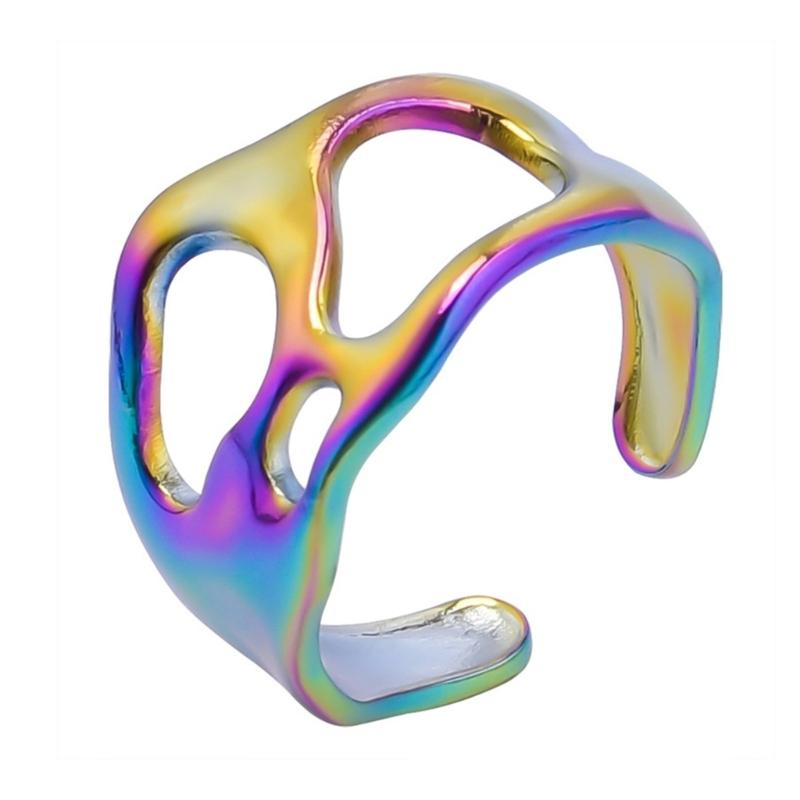 Adjustable Rings Fashion Finger Jewelry Opening Rings Alloy Texture Suitable for Daily and Party Various Occasion