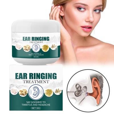 Tinnitus Gesundheitscreme zur Linderung von Hörbeeinträchtigungen Ohrpflegecreme für Menschen mit Schlafmangel und Schwindel