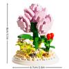 Eternal Rose Building Block Bouquet Flower Puzzle Assembly Toy Micro Particle Toy Desktop Decoration Building Block Toy