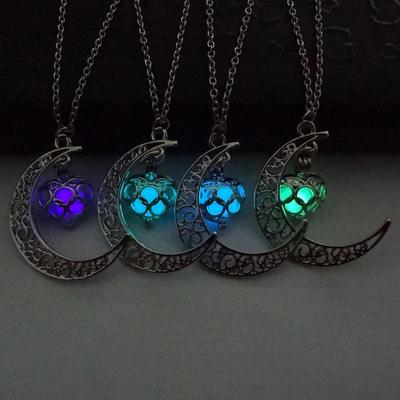 Hollow Moon Heart Choker Necklace Glowing In The Dark Pendant Necklaces Luminous Jewellery At A Low S On Joom E Commerce Platform - Moon Glow Pendant Light Hollow Moon Heart Choker Necklace Glowing In The Dark Pendant Necklaces Luminous Jewellery At A Low S On Joom E Commerce Platform - Moon Glow Pendant Light