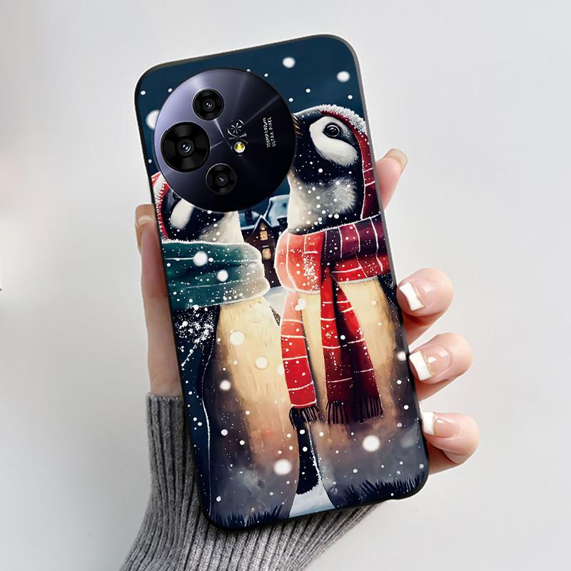 Hülle für TCL 50 NxtPaper 5G / 50 Pro NxtPaper 5G Hülle Luxus Drache Süß Cool Jungen Mädchen Schwarz Matt Weiches Silikon Rückabdeckung