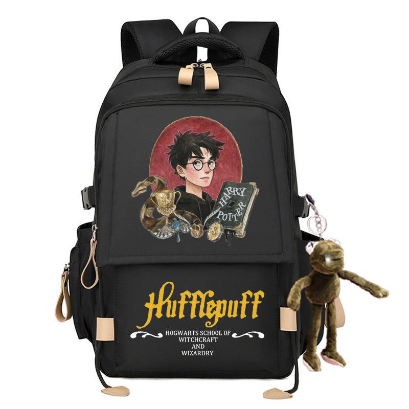 Harry Potter Cartoon Schoolbag Junior High School Girls High Value Niche Backpack