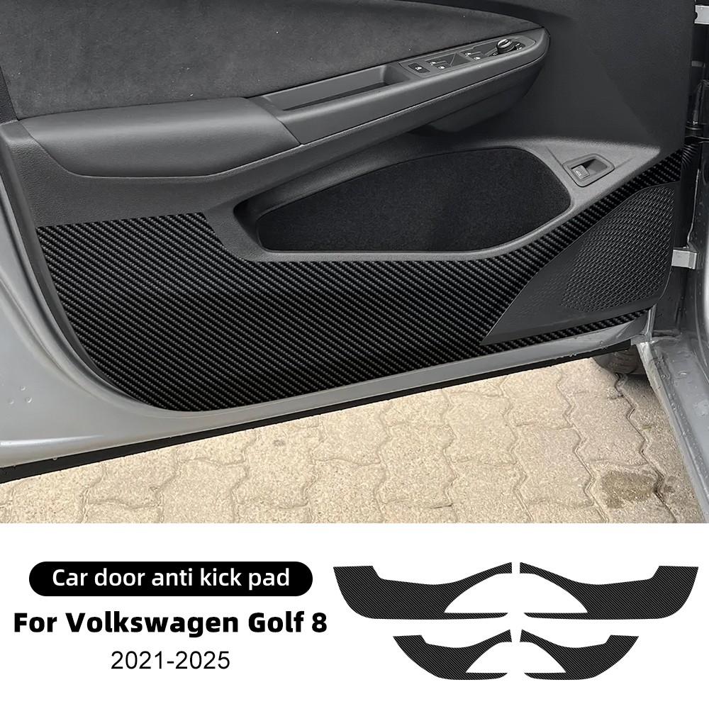 Für Volkswagen VW Golf 8 MK8 2021-2025 Auto Tür Anti-Tritt Schutzmatte Protektor Matten Abdeckung Aufkleber Auto Innenraum Zubehör