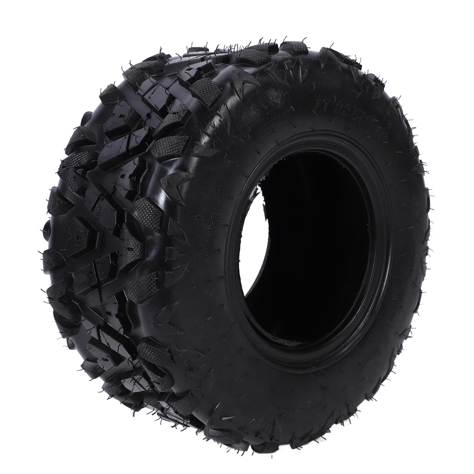 

Шина 22X10 10 10 дюймов Бескамерная шина Сверхпрочная 6-слойная резиновая шина для квадроцикла UTV Карта для гольфа или Газонокосилка
