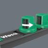 WERA Drive Socket Wrench Set with Storage Set 005400 1/4" Rail, 9-Piece 5-13,