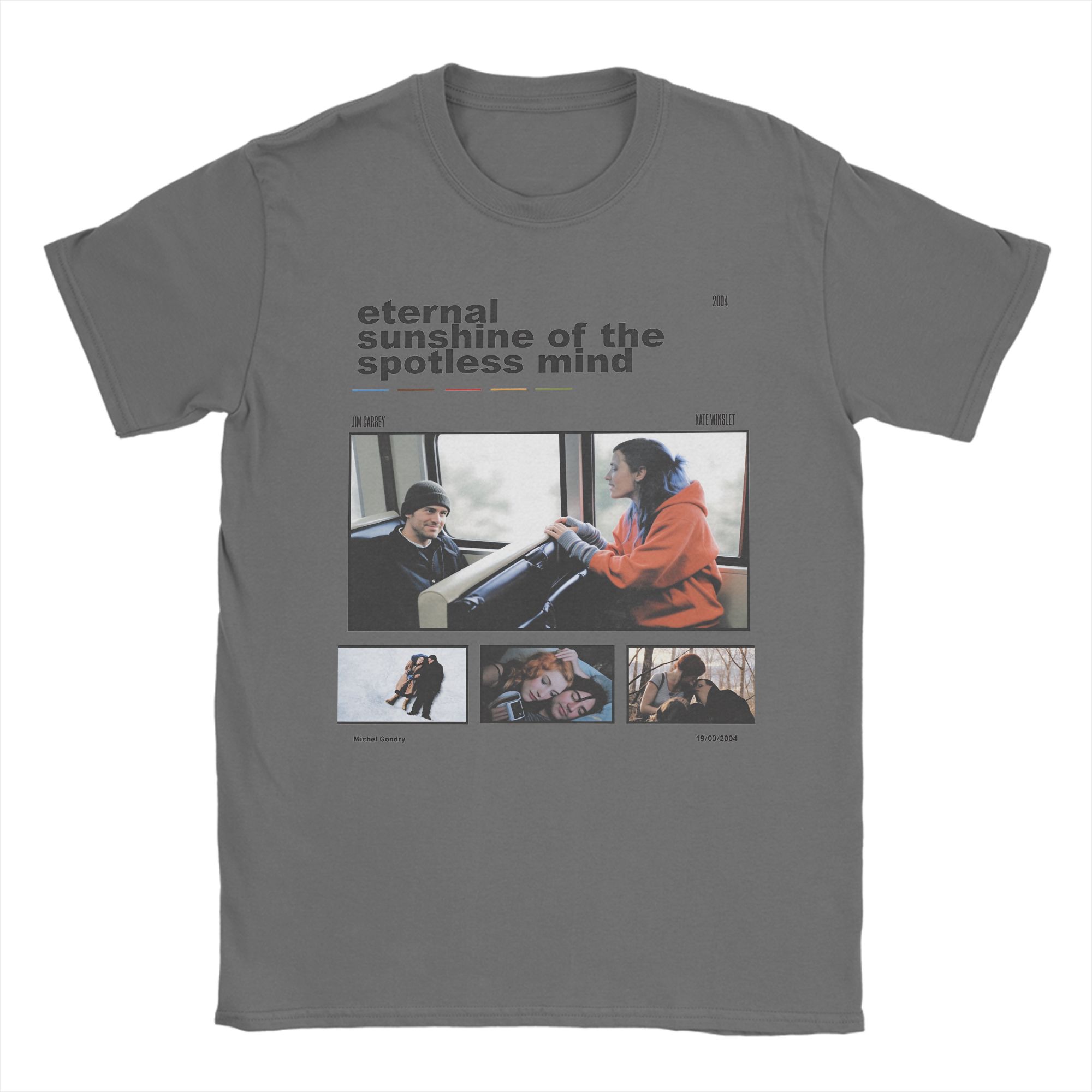 

Eternal Sunshine Of The Spotless Mind T Shirts Unisex Women Vintage TShirts Crew Neck Tee Shirt Short Sleeve Clothes Summer L