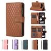 High-End Diamond Buckle Wallet Case for Google Pixel 7A
